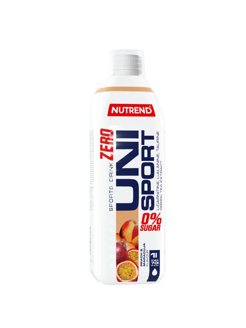 Nutrend Unisport Zero hypotonický nápoj broskyňa-maracuja - 1000 ml