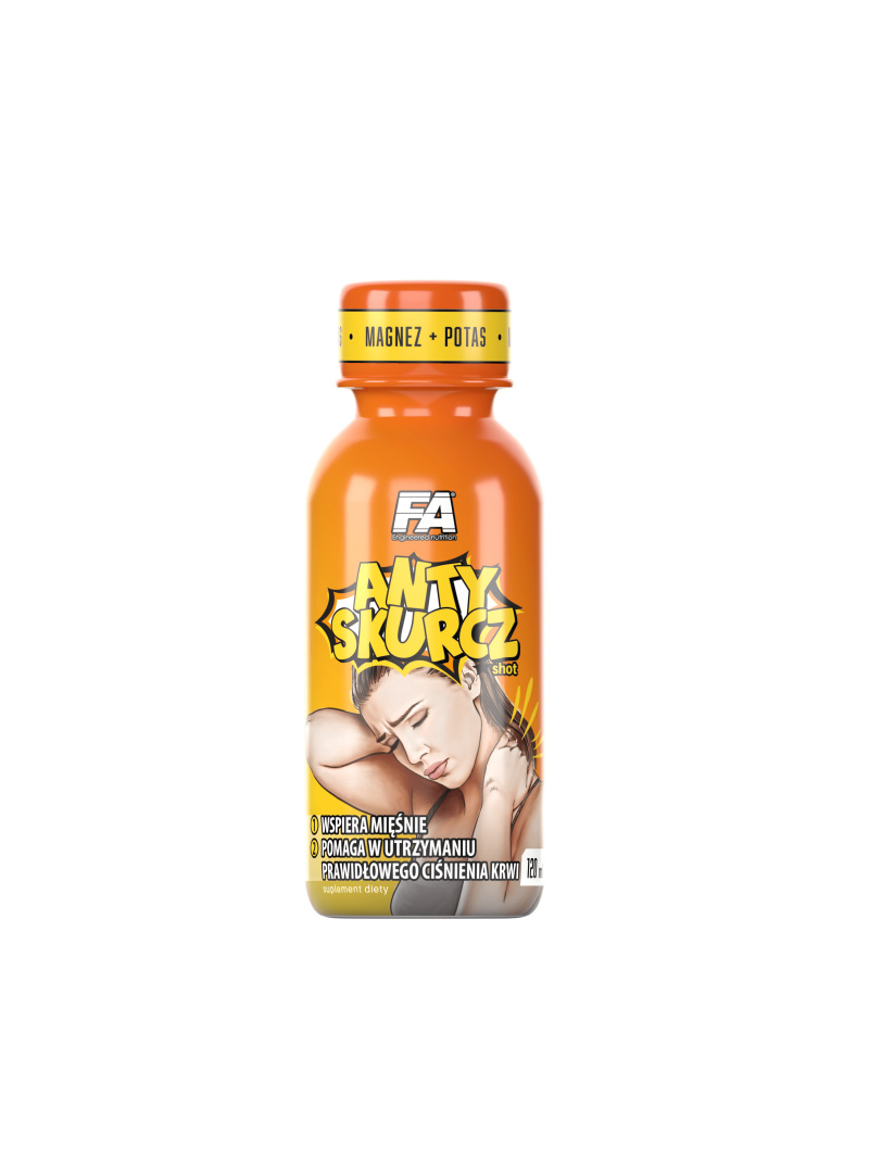Fitness Authority Anti-Spasm Shot lesné plody - 120 ml