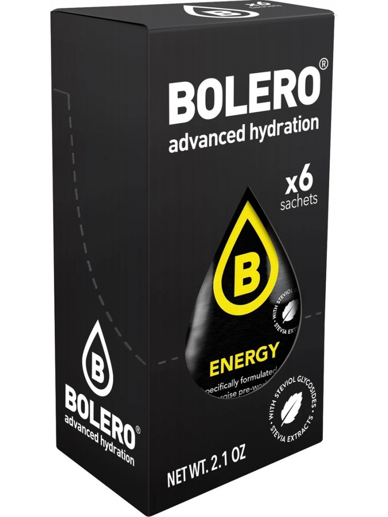 Bolero Energy Instat nápoj so stéviou - 6x10 g