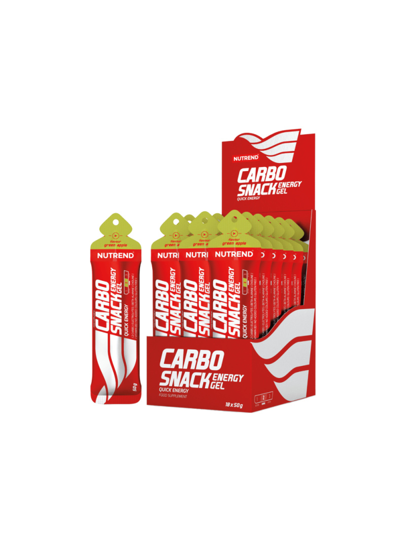 Nutrend Carbosnack (sáčok) zelené jablko - 18x50 g