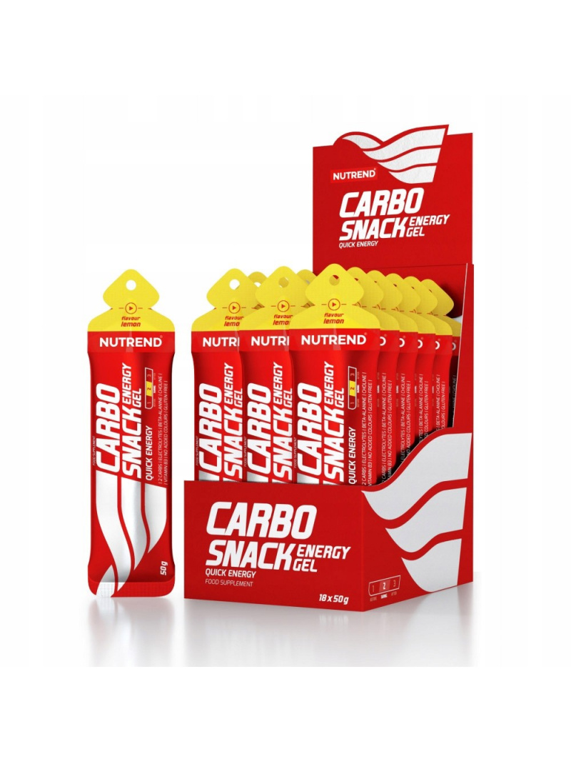 Nutrend Carbosnack (sáčok) citrón - 18x50 g