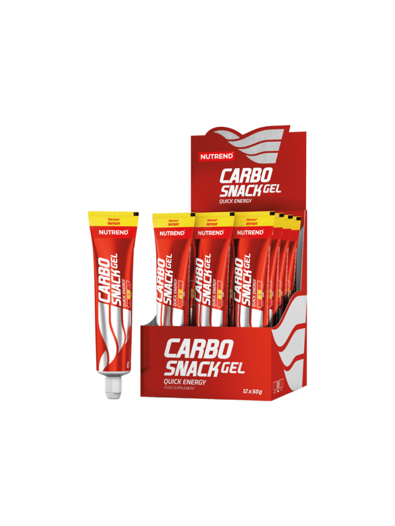 Nutrend Carbosnack (tuba) citrón - 12x50 g