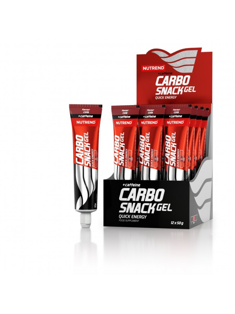 Nutrend Carbosnack Gél s kofeínovou (tubusovou) kolou - 12x50 g