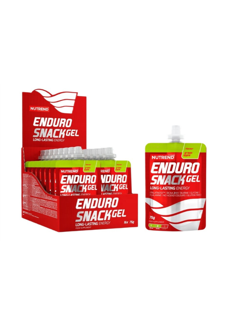 Nutrend Endurosnack (sáčok) zelené jablko - 16x75 g