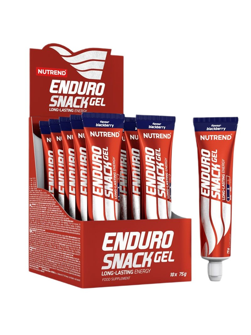 Nutrend Endurosnack (tuba) ostružina - 10x75 g