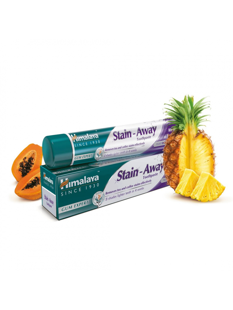 Himalaya Stain-Away Pasta na odstraňovanie škvŕn bez fluoridu - 75 ml