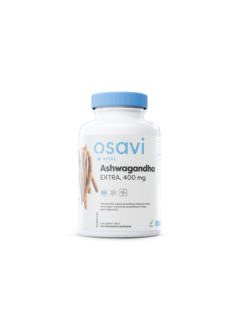 Osavi Ashwagandha Extra 400 mg - 120 rastlinných kapsúl