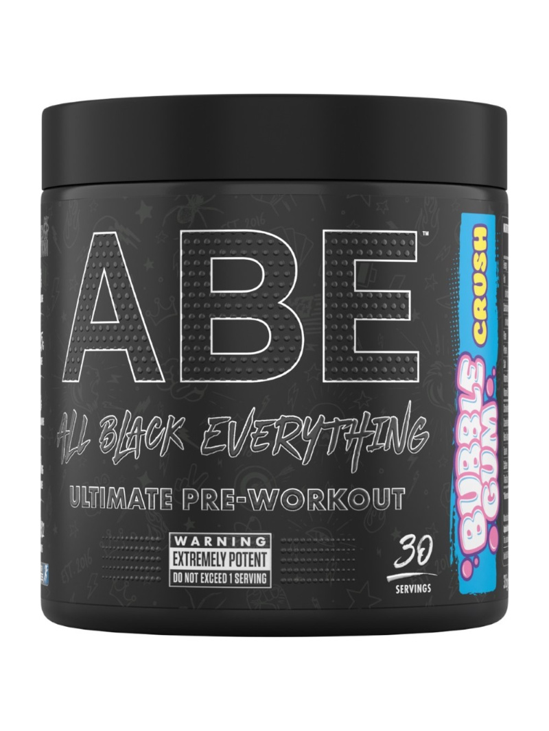Aplikovaná výživa ABE (All Black Everything) Predtréningová žuvačka - 315 g