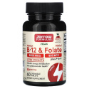 Jarrow Formulas Methyl B-12 5000 mcg & Methyl Folate 800 mcg, čerešňová príchuť – 60 pastiliek