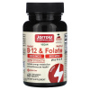 Jarrow Formulas Methyl B-12 5000 mcg & Methyl Folate 800 mcg, čerešňová príchuť – 60 pastiliek