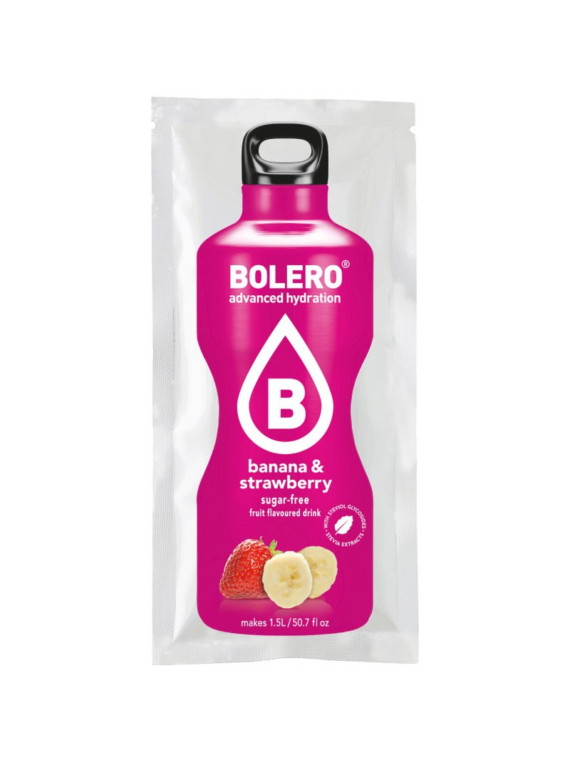 Bolero - Nápoj BANÁNOVO-JAHODOVÝ BALENIE x 12 vrecúšok