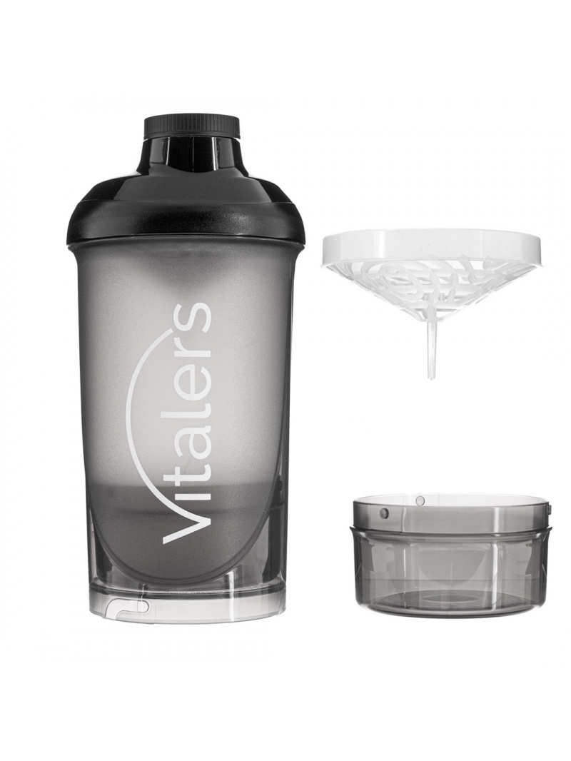 Haya Labs8 Black shaker so sitkom - 500 ml + 150 ml