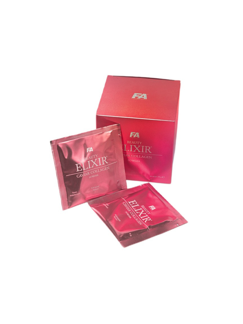 Fitness Authority Beauty Elixir Kaviárový kolagén, ovocný punč - 20x9 g