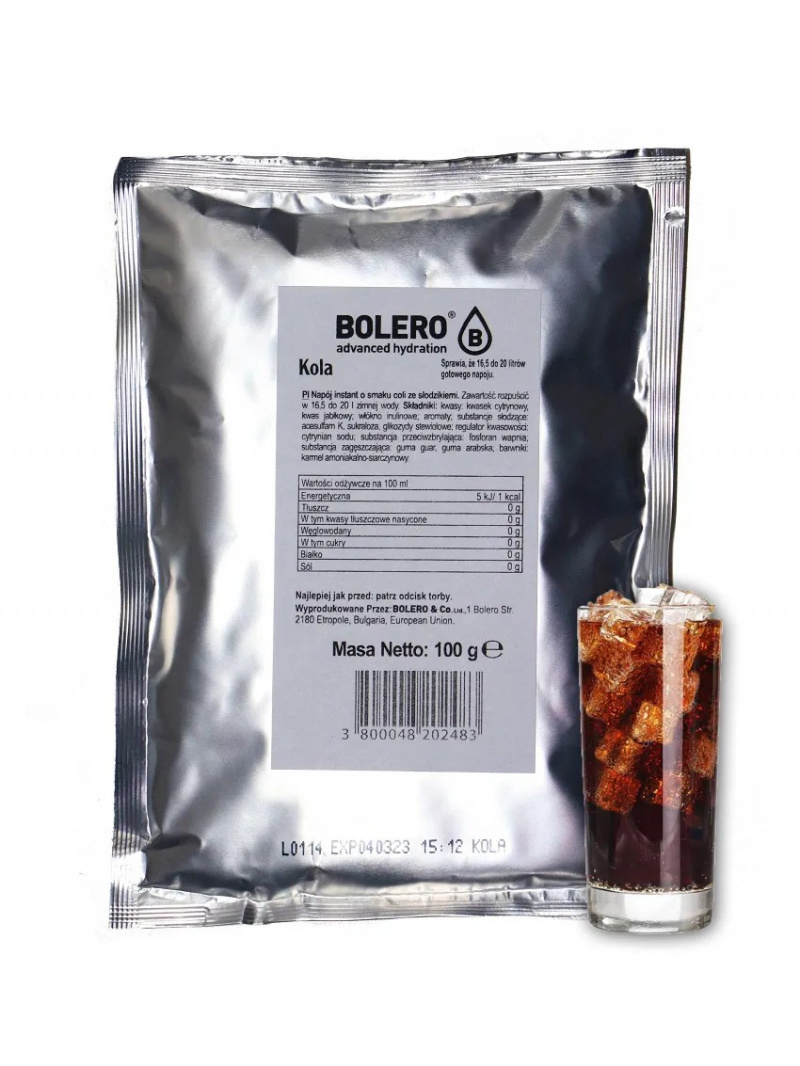 Bolero Bag Instantný nápoj Kola - 100 g