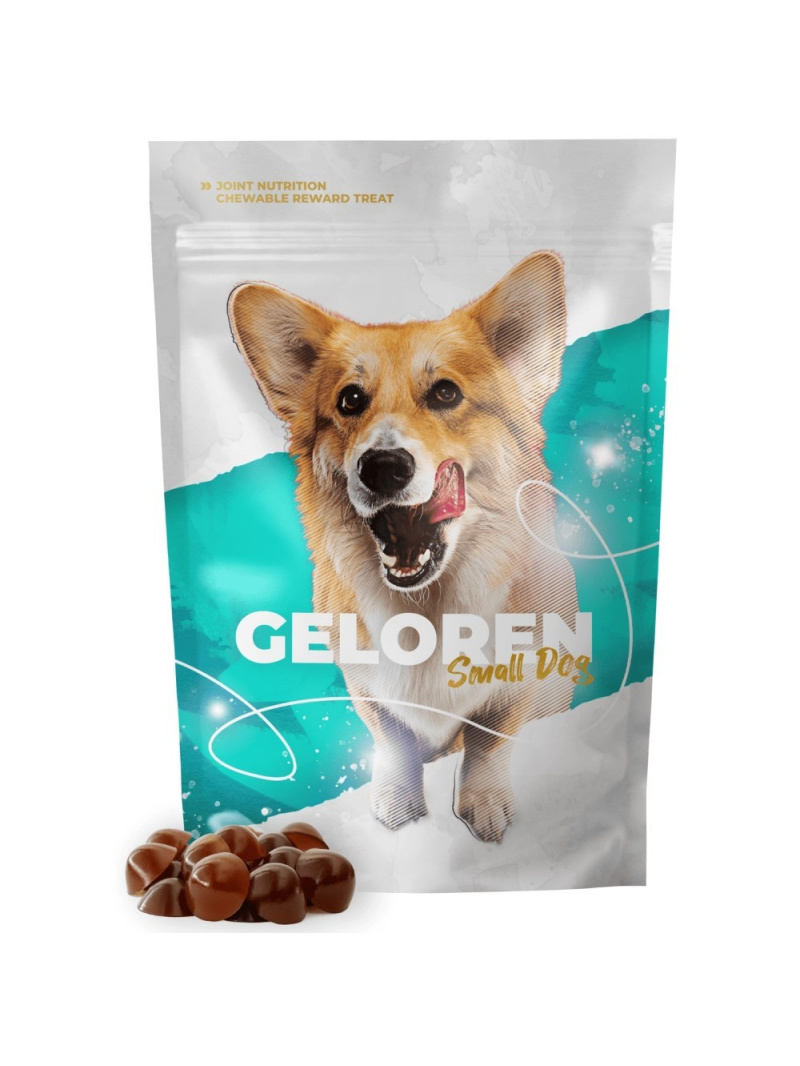 Geloren Small Dog Doplnková zmes, želé pre psov na kĺby - 180 g