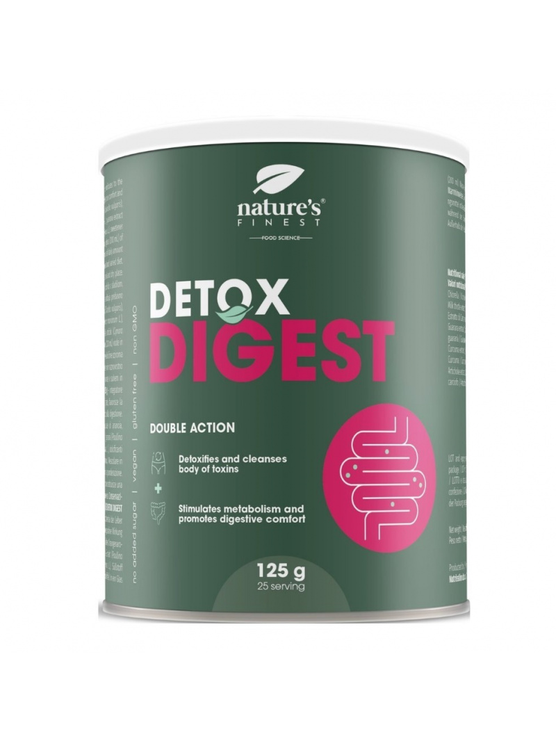 Nature's Finest Detox Digest, pomaranč - 125 g