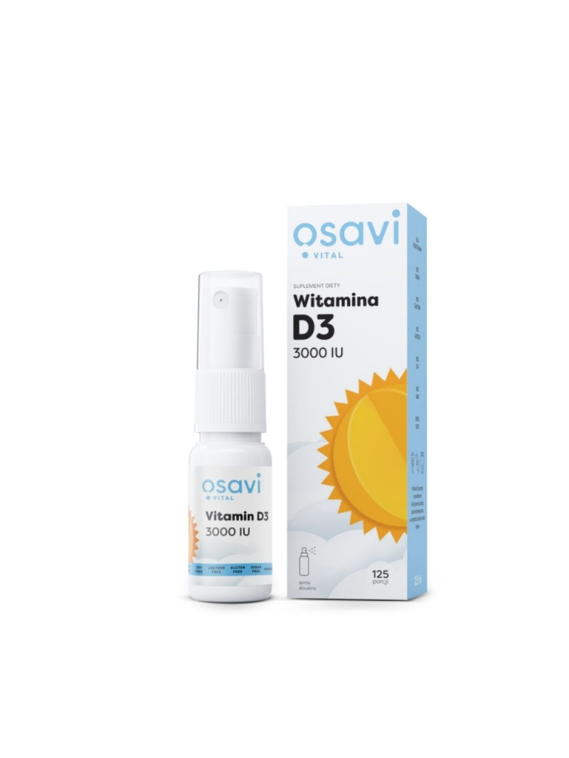 Osavi Vitamín D3 MAX 4000 IU sprej - 12,5 ml