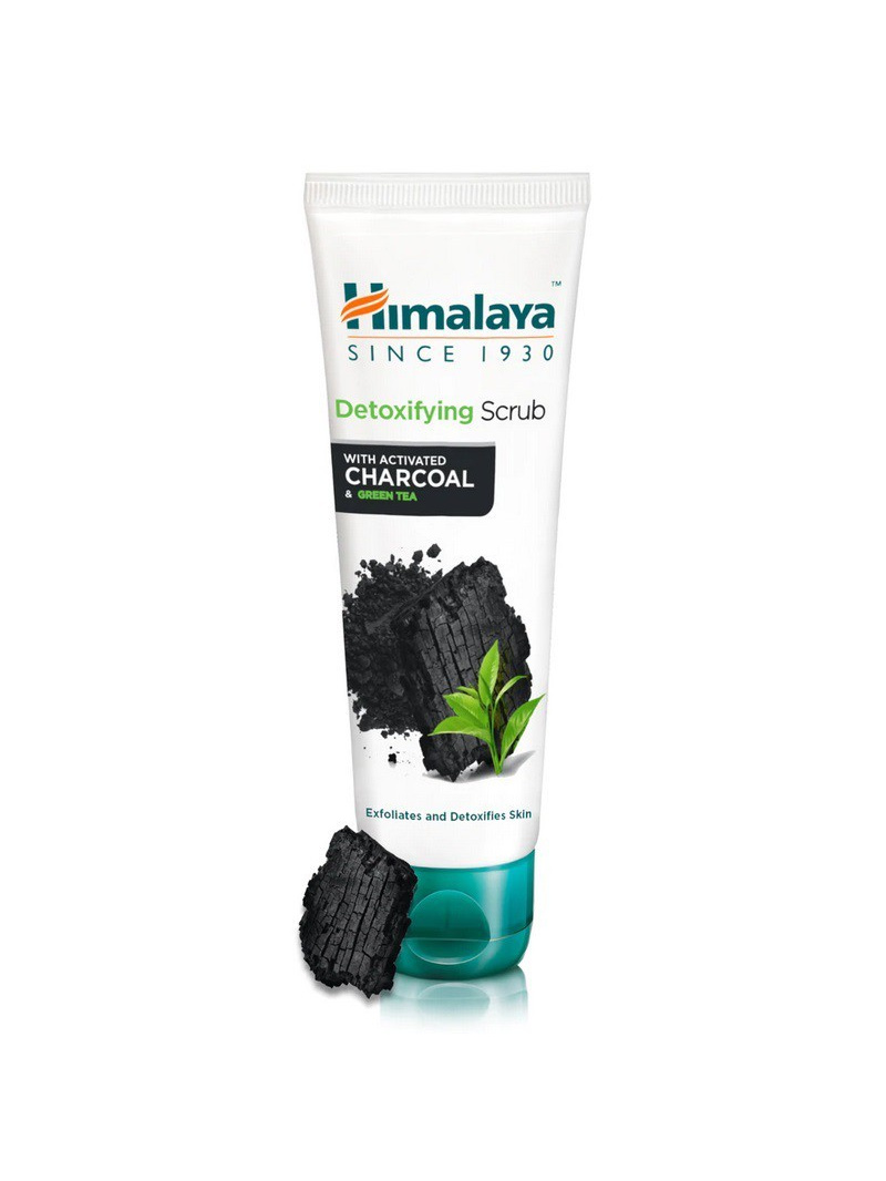 Himalájsky Detoxikačný uhlíkový peeling so zeleným čajom - 75 ml