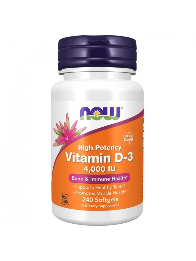 Haya Labs0 Vitamín D3 4000 IU - 240 kapsúl