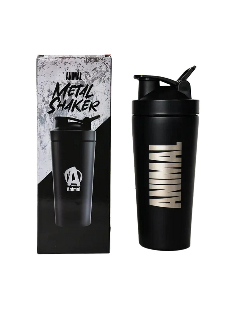 Universal Nutrition Animal Metal Shaker Black - 739 ml