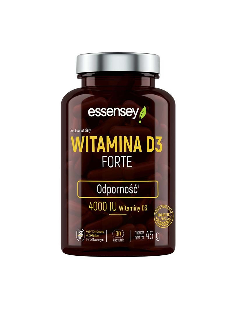 Essensey Vitamín D3 Forte 4000 IU - 90 kapsúl