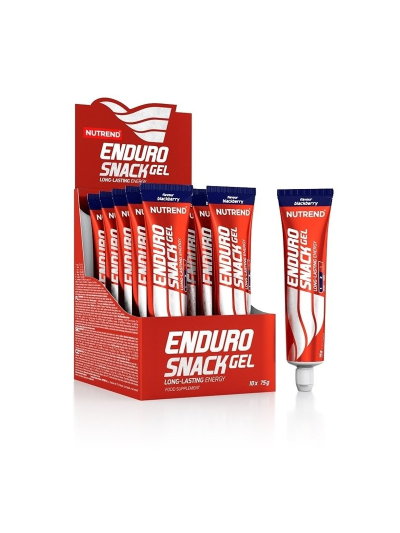 Nutrend Endurosnack (tuba) ostružina - 10x75 g