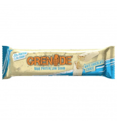 Grenade Protein bar, cookie s bielou čokoládou - 60 g