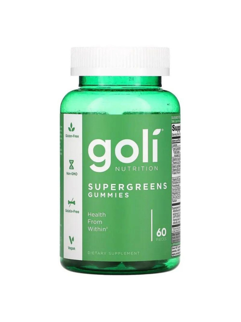 Goli-Super Greens 60 gumičiek
