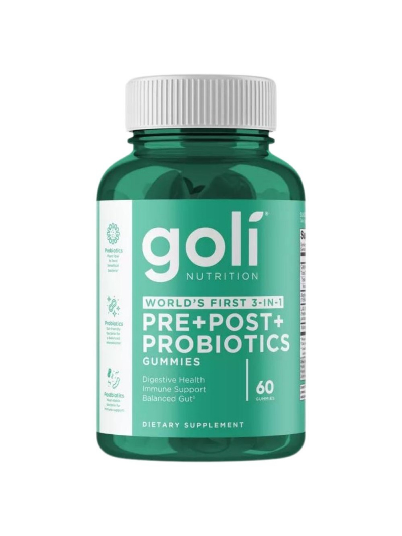 Goli Nutrition Pre + Post + Probiotiká - 60 gumičiek