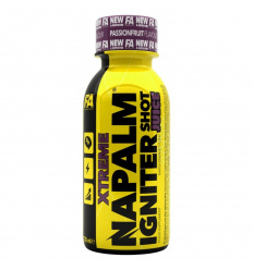 Fitness Authority Napalm Igniter Juice Shot energy Mučenka - 120 ml