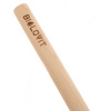 Bilovit - Čierna hliníková lyžica do sauny s brezovou rúčkou 42 cm