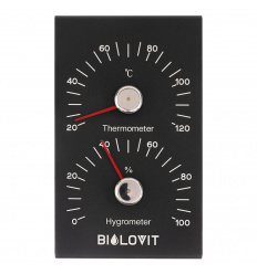 Bilovit Black teplomer s vlhkomerom do sauny
