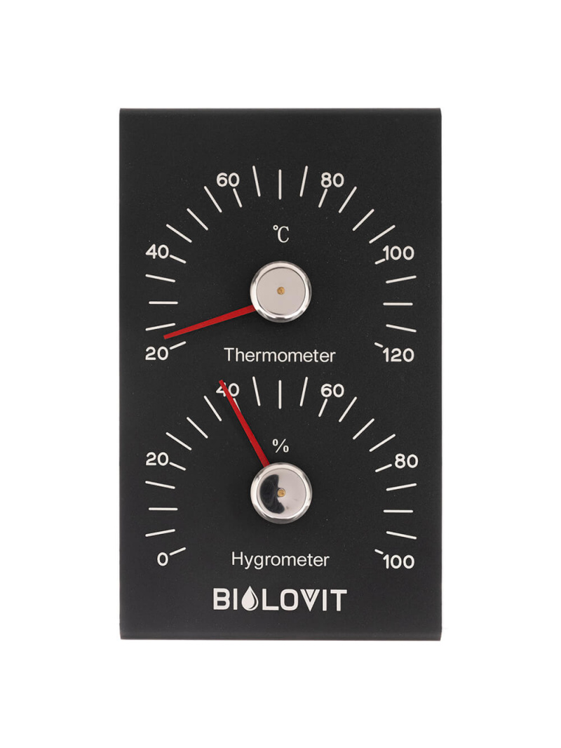 Bilovit Black teplomer s vlhkomerom do sauny